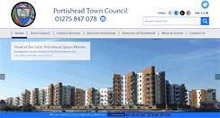Desktop Screenshot of portishead.gov.uk